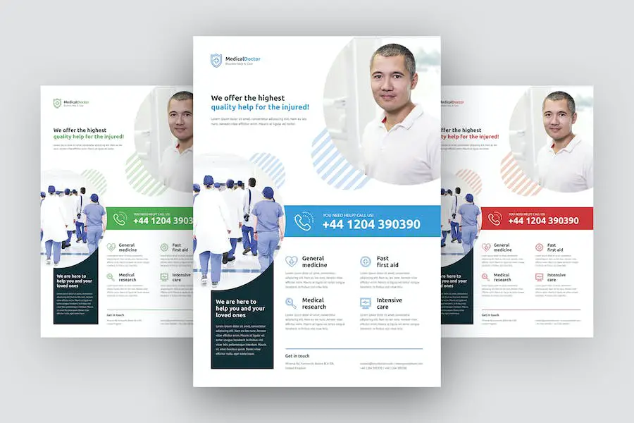 Flyer – Modelo Multiuso Médico -