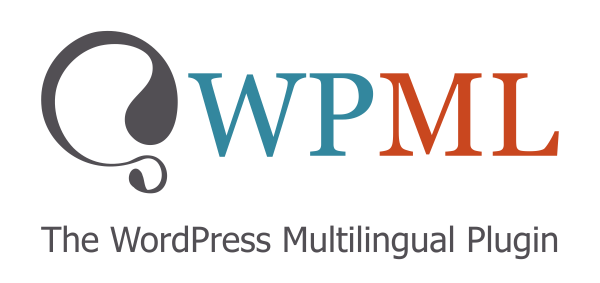 شعار البرنامج المساعد WPML WordPress متعدد اللغات مع الشعار