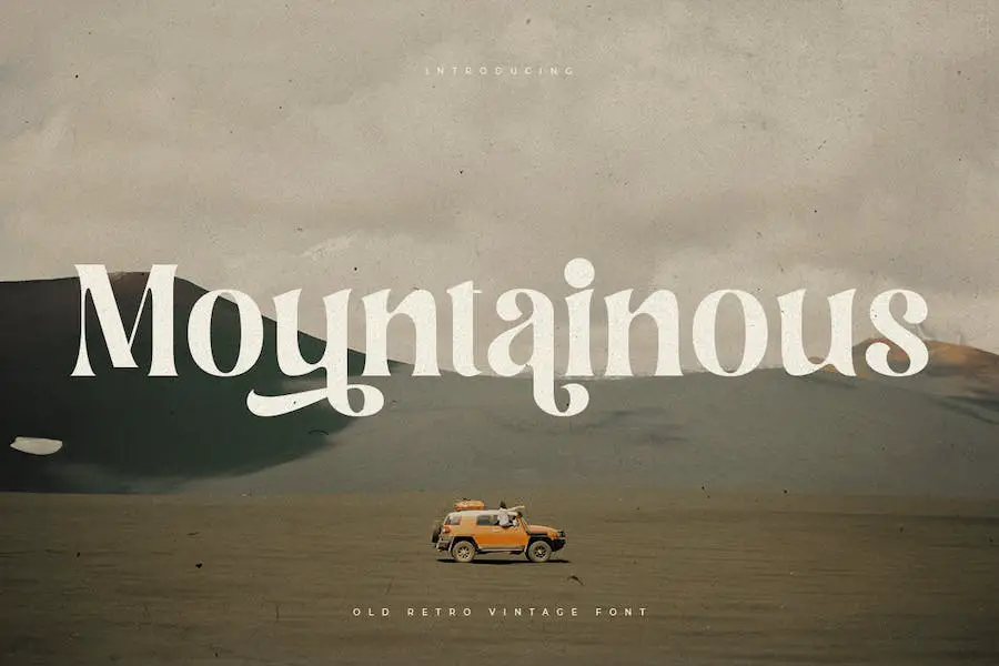montañoso -