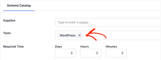 การเพิ่มข้อความธรรมดาให้กับเทมเพลตสคีมา Adding plain text to a schema template
