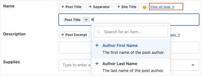 การเพิ่มสมาร์ทแท็กให้กับมาร์กอัปสคีมาของคุณ Adding smart tags to your schema markup