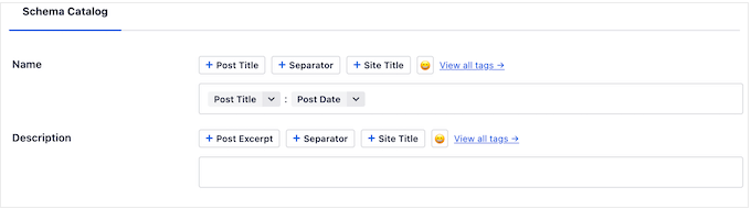 การเพิ่มสมาร์ทแท็กให้กับเทมเพลตสคีมา 'วิธีการ' Adding smart tags to a 'how to' schema template