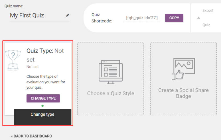 rozwijać-quiz-builder-change-type - IsItWP - Darmowy wykrywacz motywów WordPress thrive quiz builder change type