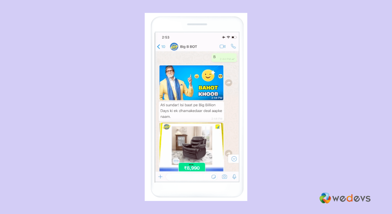 Flipkart의 "개인 쇼핑객" 캠페인
