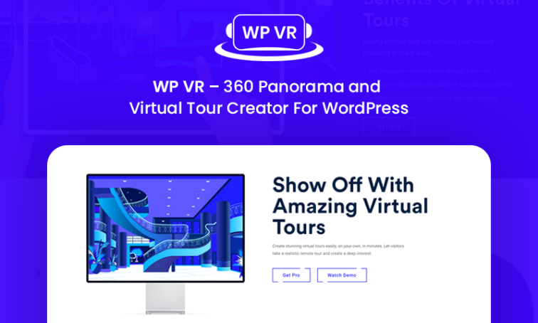 WPVR - Creator de panorame 360 și tur virtual în WordPress