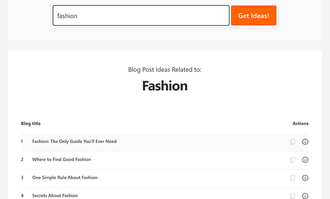 Ideas de temas para blogs Blog topic ideas