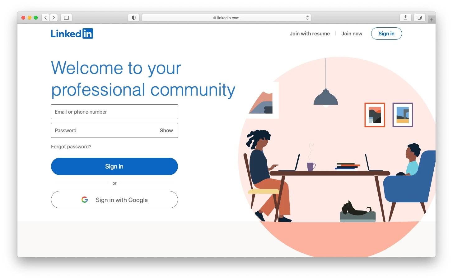 I migliori siti di blog gratuiti: LinkedIn