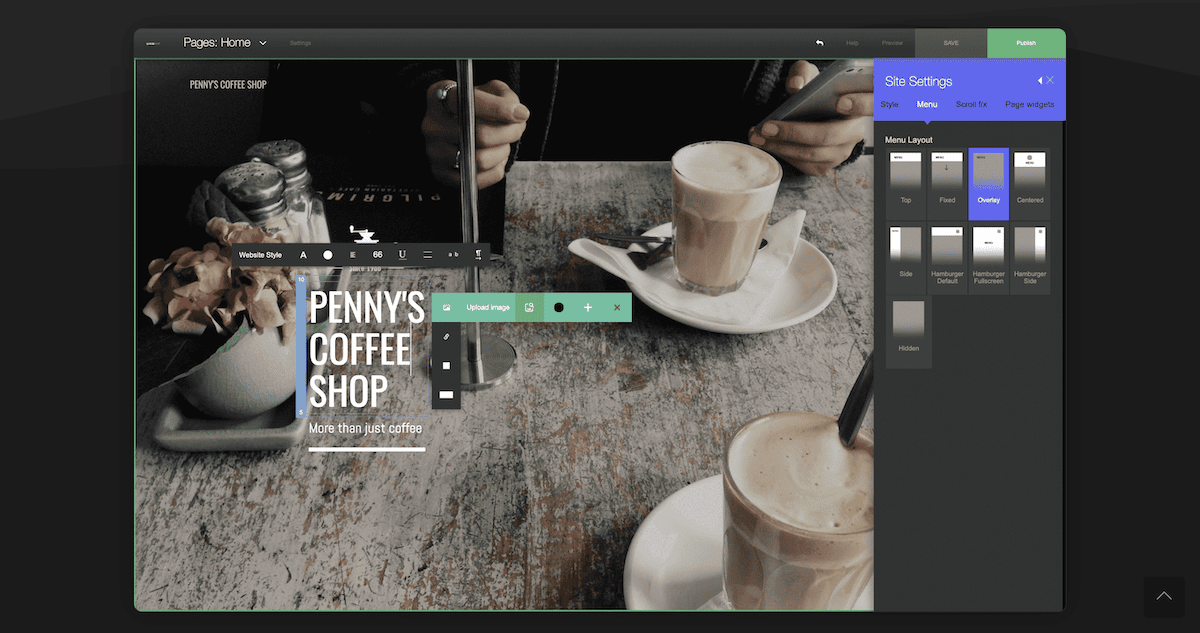Il sito web di TronBuilder.