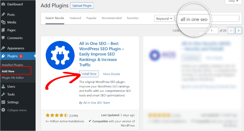 aioseo-free-install - IsItWP - 무료 WordPress 테마 탐지기 aioseo free install