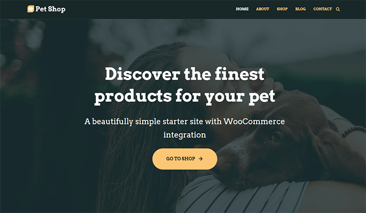 9+ En İyi Evcil Hayvan Mağazası WooCommerce Temaları 2023 4 neve pet shop 21