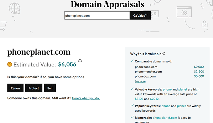 Penilaian domain Domain appraisal