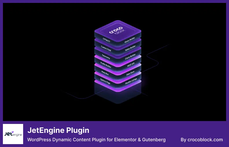 Wtyczka JetEngine - wtyczka WordPress do treści dynamicznych dla Elementora i Gutenberga