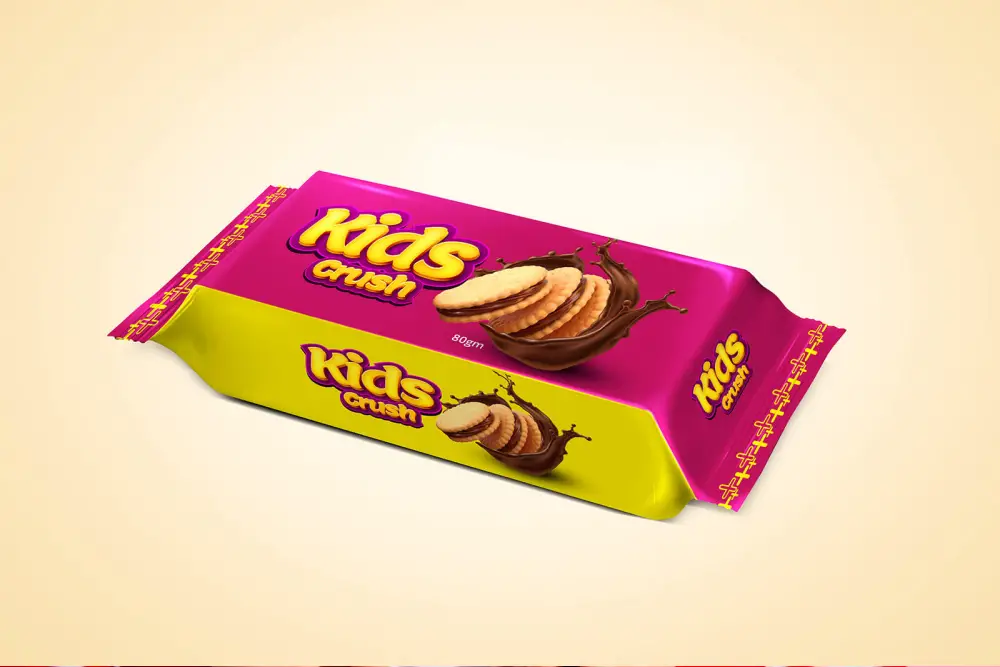 Mockup Kemasan Biskuit/Kue -