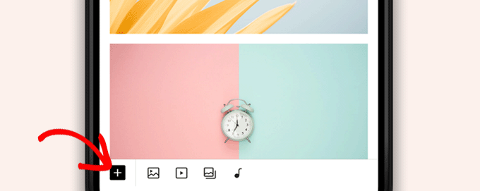 blokowy pasek narzędzi w edytorze block toolbar in editor