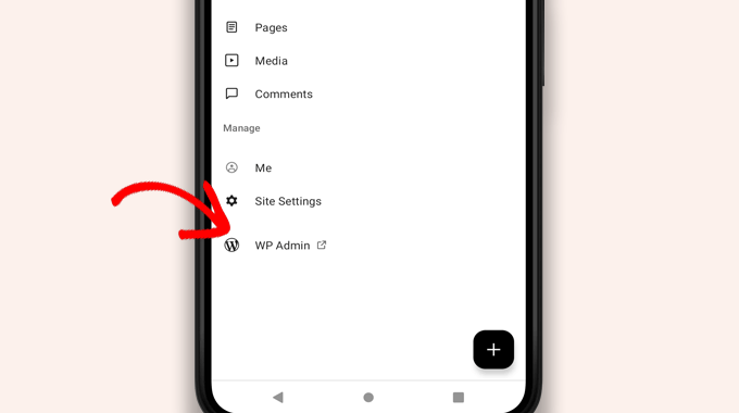 Uruchom administratora WordPress Launch WordPress admin