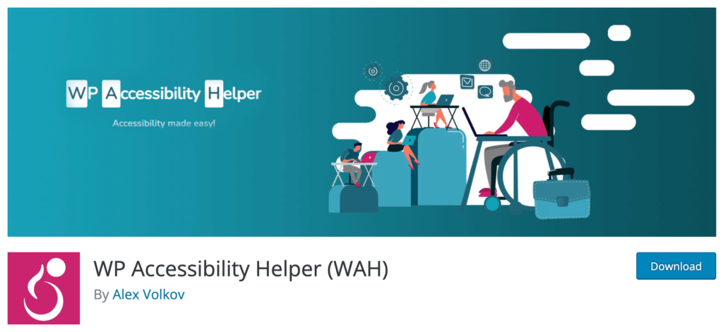 WP Accessibility Helper (WAH) - plugin de accesibilitate WordPress