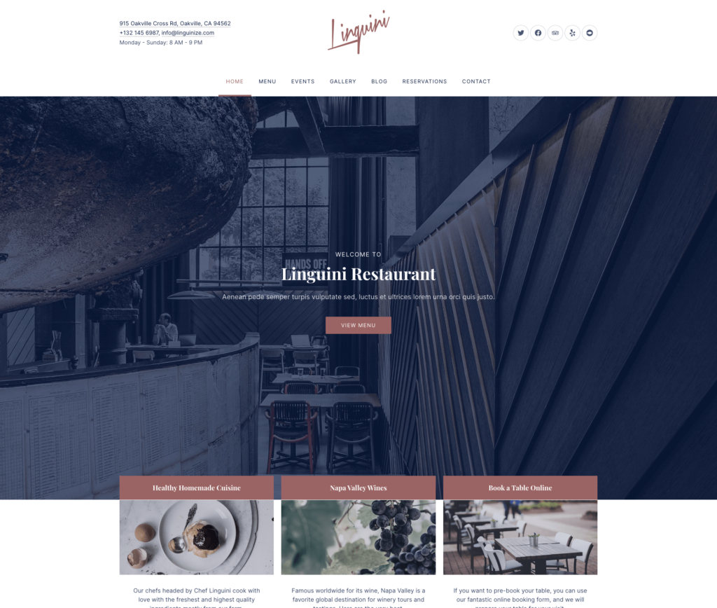 Linguini - Tema de accesibilitate WordPress