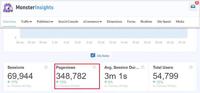 Vizualizări de pagină Page views