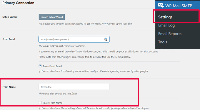 WordPress 이메일의 보낸 사람 이름 변경 Change sender name for WordPress emails
