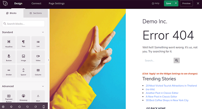 404 페이지 디자인 Design your 404 page
