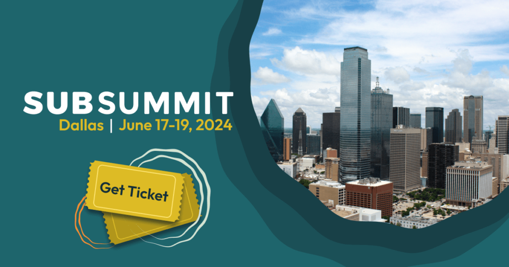 米国最大のテクノロジーカンファレンスの 1 つである SubSummit 2024 のイラスト