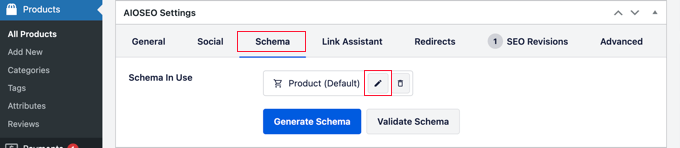 Skema produk