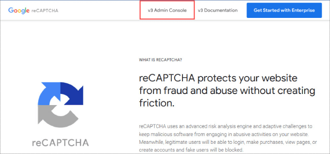 v3-admin-console-in-Google-reCaptcha v3-admin-console-in-Google-reCaptcha