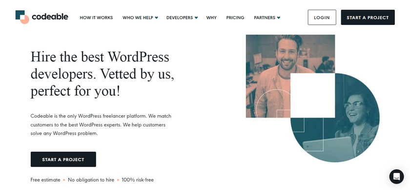 Stellen Sie WordPress-Entwickler mit Codeable ein