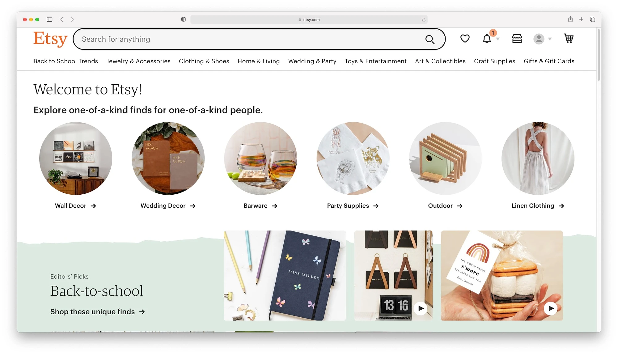 Strona główna Etsy