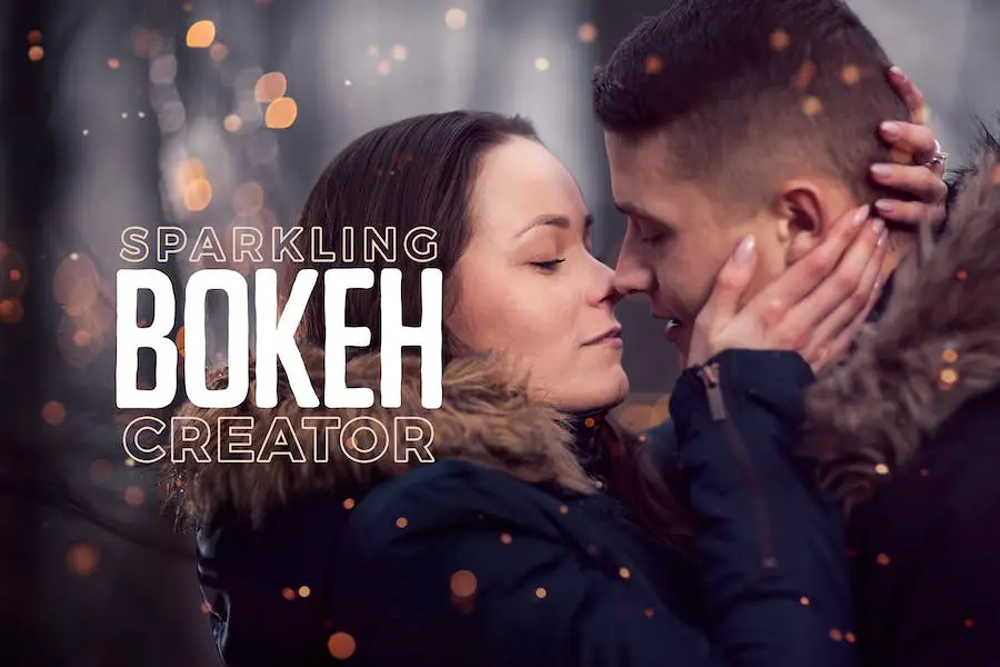 Köpüklü Bokeh Kaplamalar Oluşturucu -