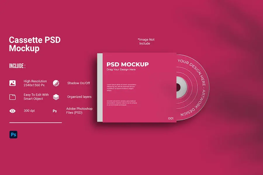 CD DVD avec et maquette -