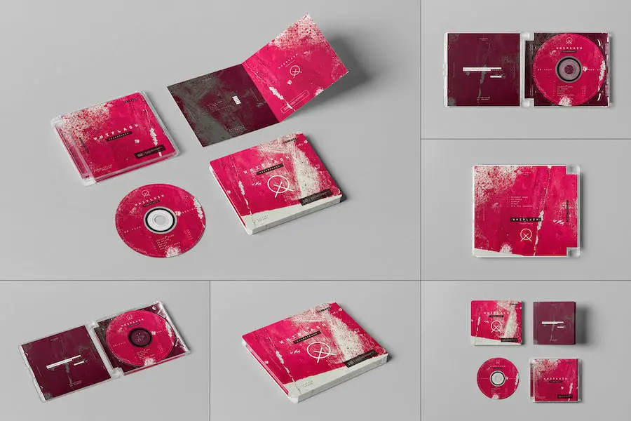 Maquette du pack de CD 3 -