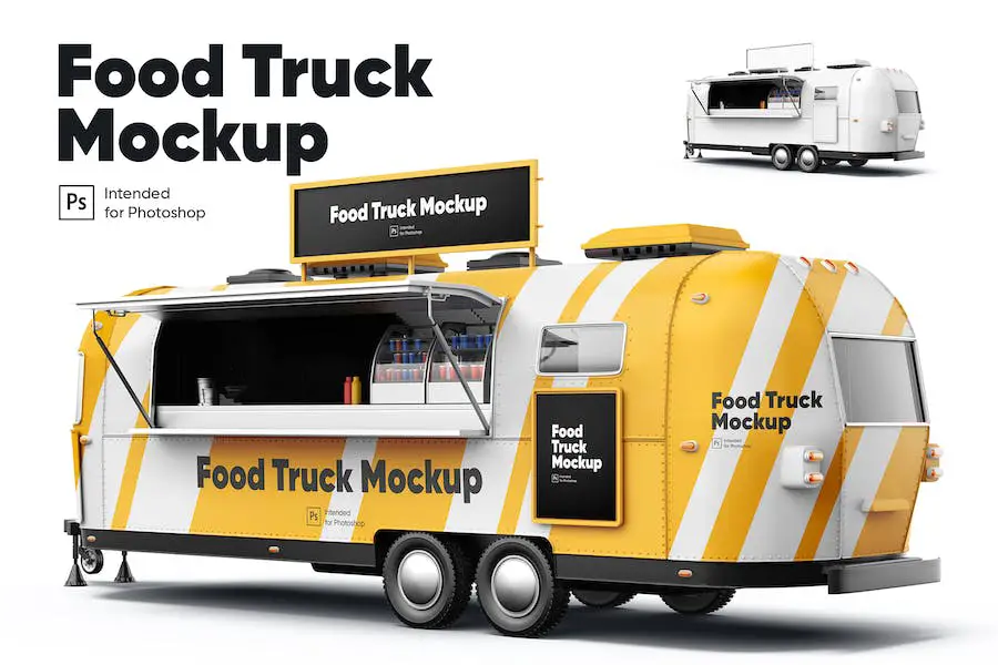 Food-Truck-Modell -