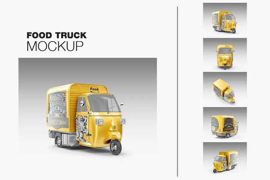 Food-Truck-Modell -