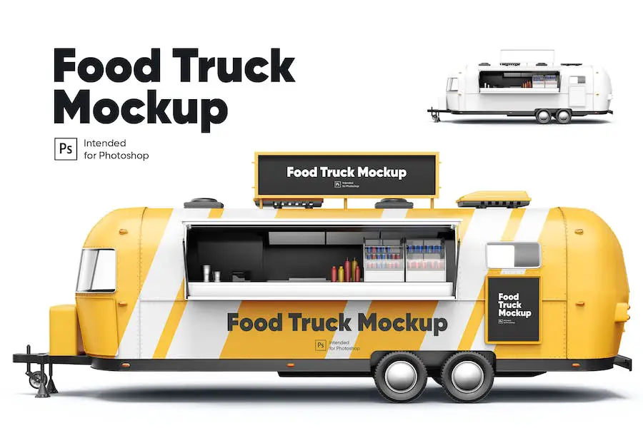 Food-Truck-Modell -