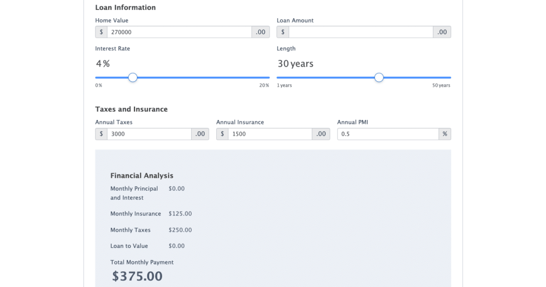 Configuring Formidable Forms calculations