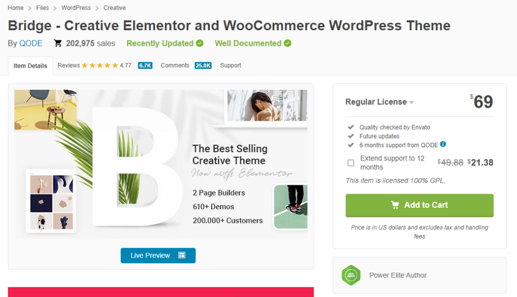 موضوع Bridge WordPress - موضوعات WordPress للزفاف