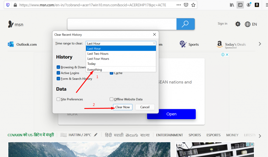 Wie lösche ich im Jahr 2023 den WordPress-Cache auf meiner Website? 5 Cache clear in Firefox