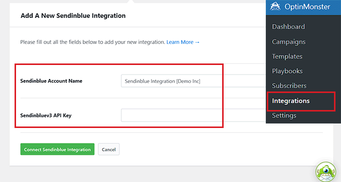 Proporcionar clave API Provide API key