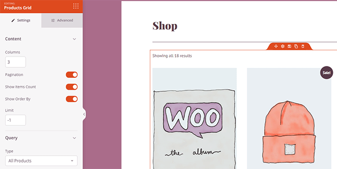 Edit kisi produk Edit product grid