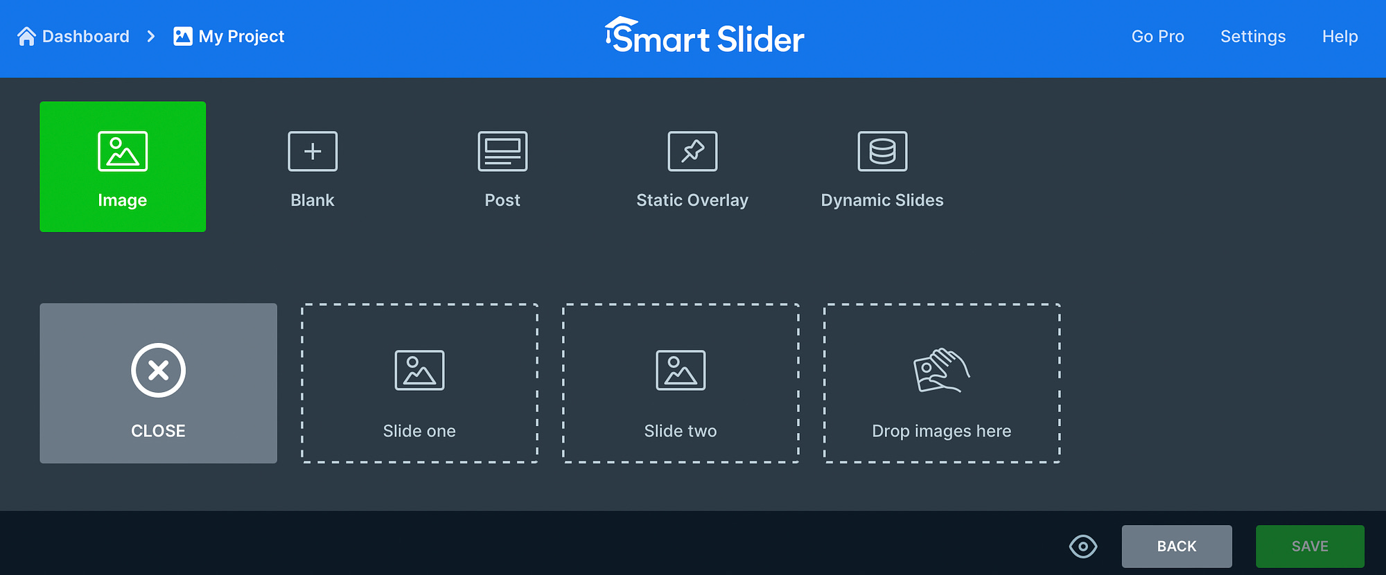 Sube imágenes a Smart Slider 3.