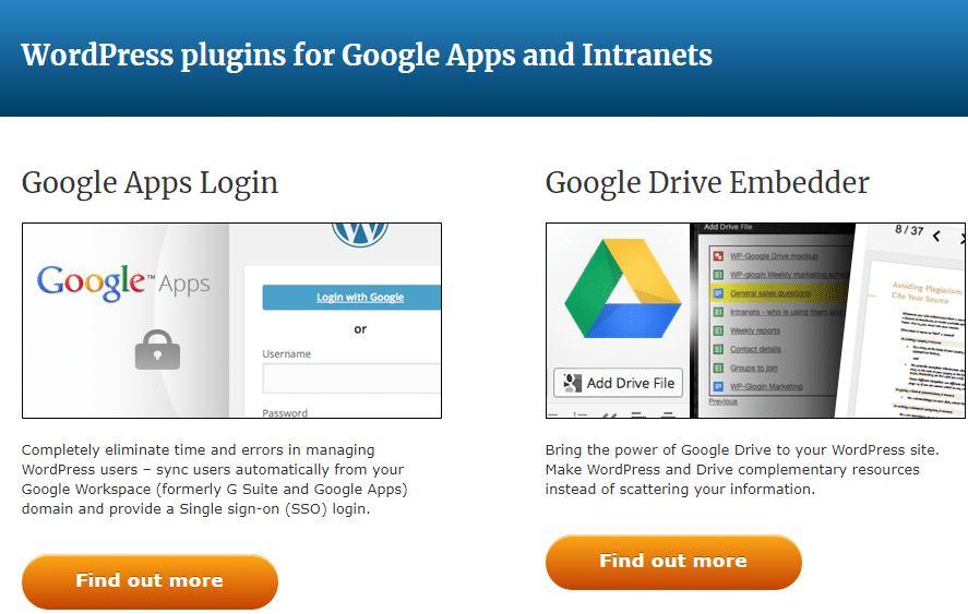 WordPress 向け Google Workspace Google Workspace For WordPress