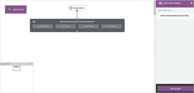 Tworzenie quizu za pomocą narzędzia Thrive Quiz Builder Building your quiz with Thrive Quiz Builder