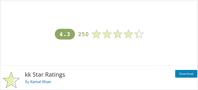 kk Oceny gwiazdkowe kk Star Ratings