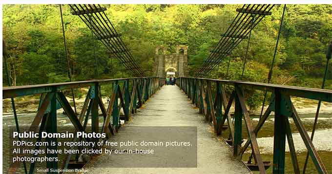 Sito web di PDPics PDPics website