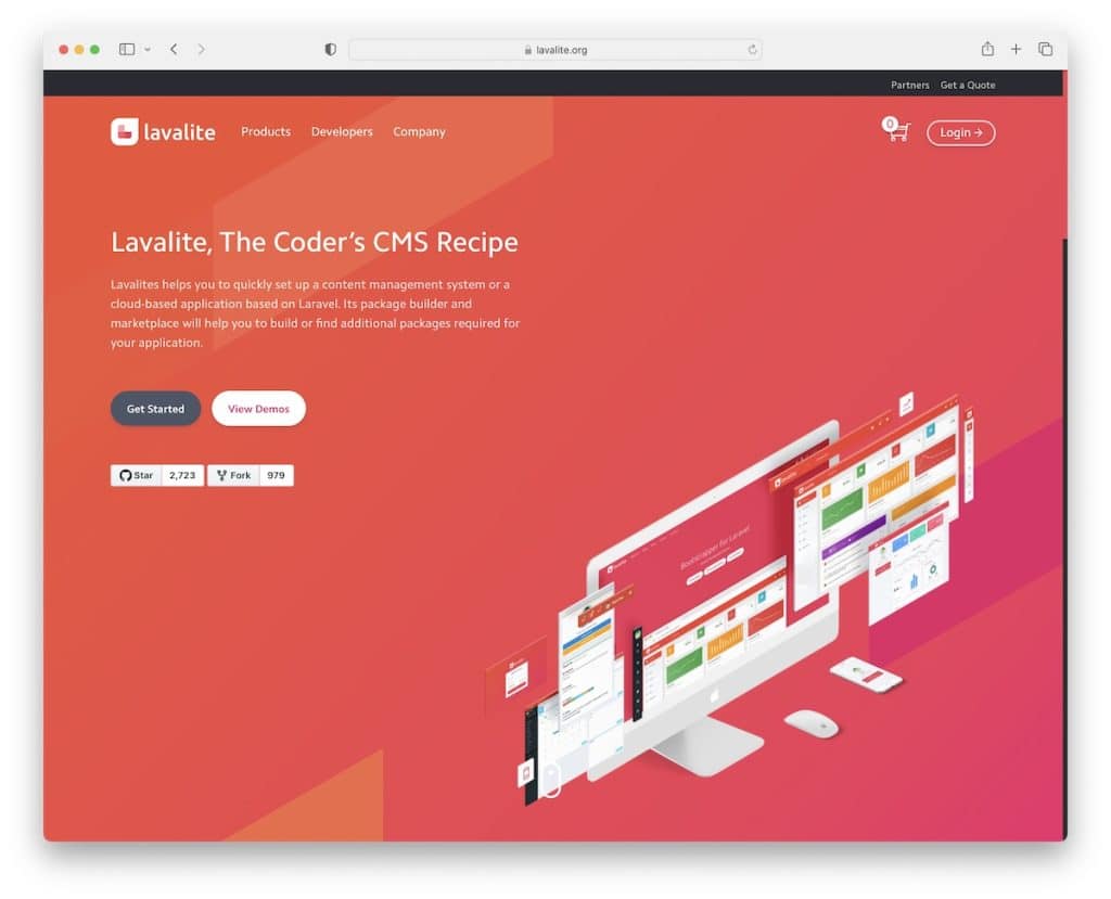 Lavalite Laravel CMS