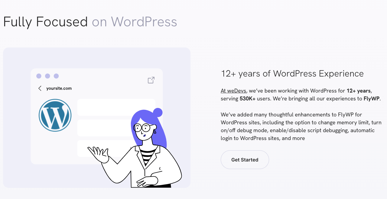 Optimized for WordPress