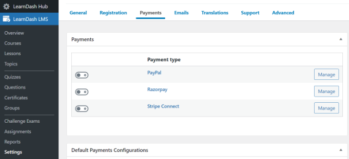 알아보기대시 결제 Add payment gateway to LearnDash