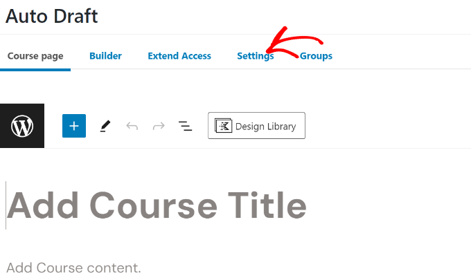 강좌 제목 및 설명 추가 Enter title and description for your course