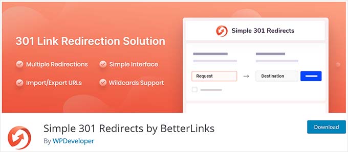 간단한 301 리디렉션 Simple 301 Redirects